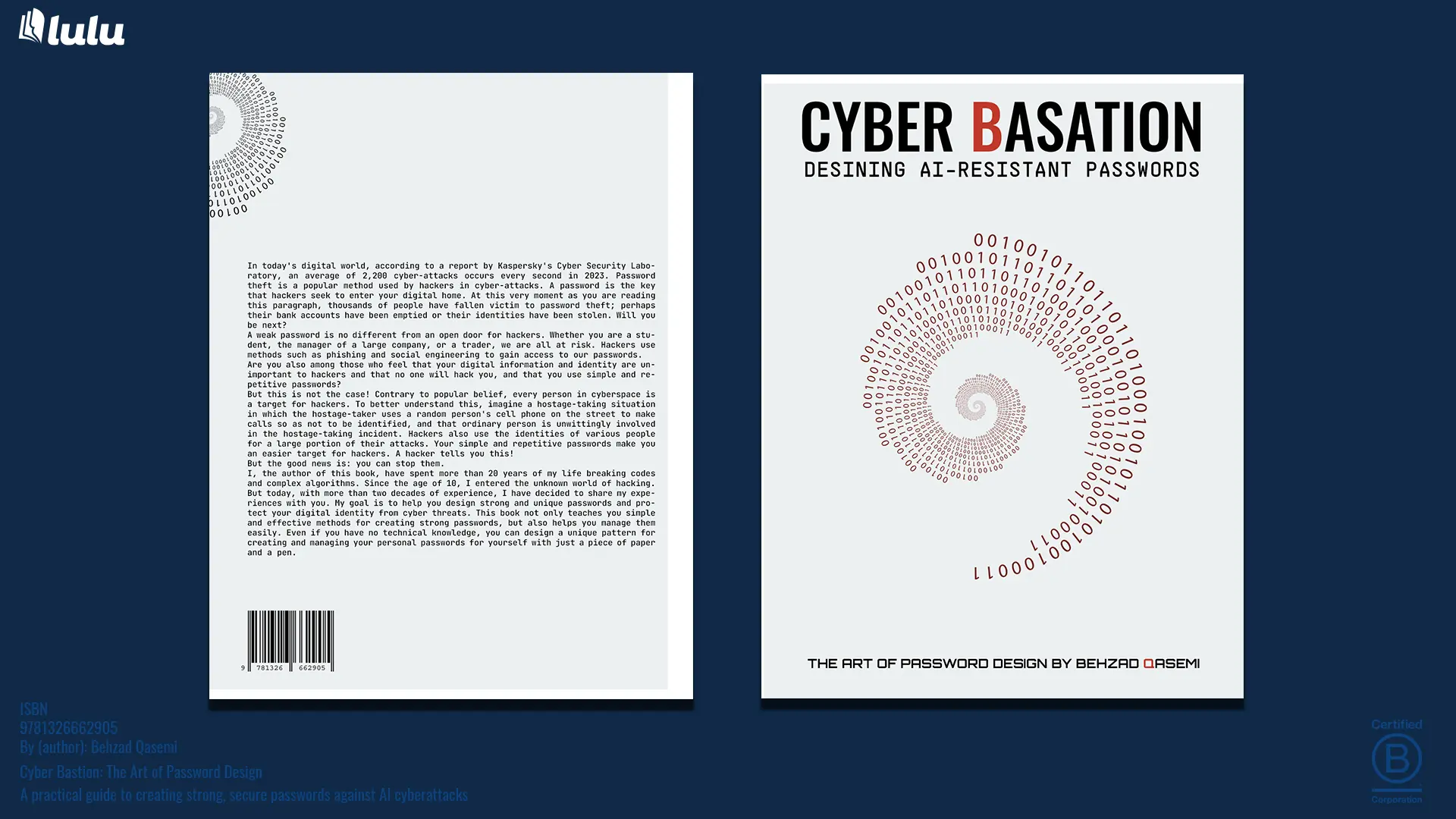 Cyber Bastion The Art of Password Design by Behzad Qasemi