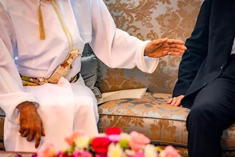 دیدار لاریجانی در عمان 2