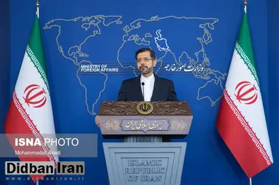 خطیب زاده: گفتگوها بین ایران و عربستان در بهترین وضعیت خود در حال پیگیری است/
اینکه چه میزان پول در خارج بلوکه است را از بانک مرکزی بپرسید