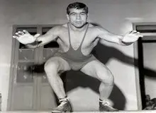 کشتی غلامرضا تختی با کولایف در سال ۱۳۳۵/ FILM
