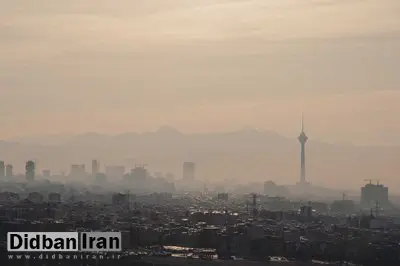 هوای تهران تا ظهر چهارشنبه آلوده است/ پیش‌بینی رگبار باران برای آخر هفته در استان