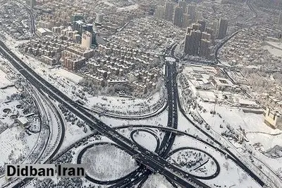 ماندگاری هوای سرد و یخبندان در تهران تا پایان هفته