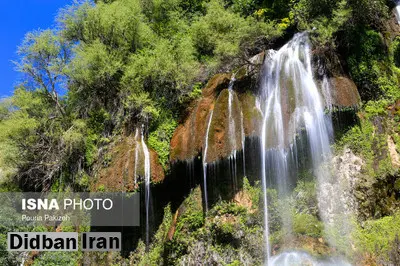 تصاویری جذاب و دیدنی از آبشار بیشه - لرستان