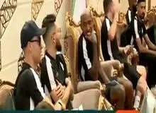  اهدای یک تخته فرش به رونالدو+فیلم