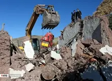 ۱۷ مصدوم در زلزله سراب آذربایجان شرقی/ ۵۰ خانه دچار ترک خوردگی دیوار شدند