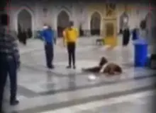 فیلم تازه از ضاربِ حادثه حرم رضوی/ FILM