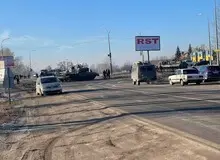  تانک‌های روسیه در حومه شهر «خارکف» اوکراین+عکس 