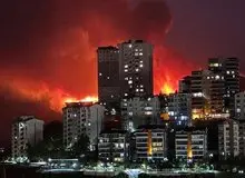 صحنه‌های آخرالزمانی در ترکیه؛ ۲۰۰۰ نفر تخلیه شدند+ فیلم