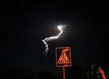 معاون عملیات پدافند هوایی ارتش: شیء نورانی در آسمان مربوط به آزمایش موشک بالستیک روسیه بود