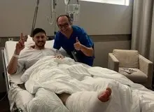 عمل جراحی سردار آزمون انجام شد