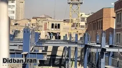 ساخت و ساز در حریم کاخ گلستان بخاطر یک مرکز تجاری