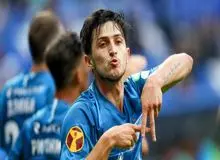 سردار آزمون بهترین لژیونر آسیایی لیگ روسیه شد
