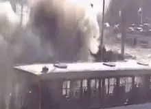 اولین فیلم از لحظه انفجار دوم تروریستی در کرمان