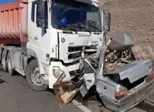 ۴ کشته در برخورد تریلی با پژو در خوزستان