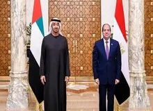 رایزنی بن زاید و السیسی درباره تحولات غزه