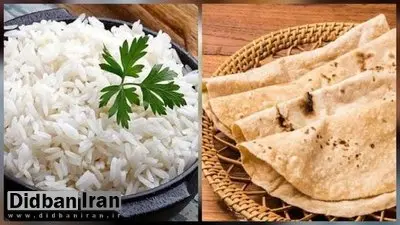 کدامیک بیشتر چاق‌مان می‌کند؛ نان یا برنج؟
