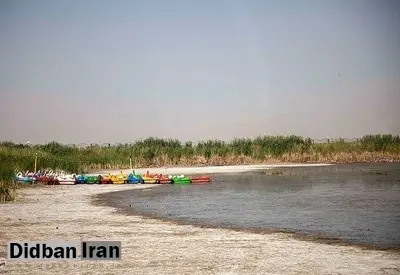 سراب نیلوفر کرمانشاه خشک شد
