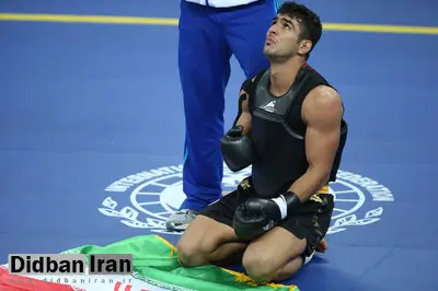 دومین مدال نقره ایران با نایبقهرمانی محمدسیفی در مسابقات ووشوی جهان