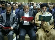 مراسم یادبود دختر سفیر ایران در روسیه حضور با جهانگیری برگزار شد