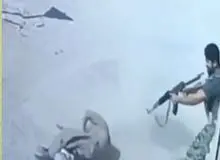 لحظه ترور جانشین پلیس اطلاعات در شهرستان‌ خاش+فیلم 