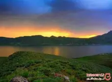 طبیعت بکر نئور بزرگترین دریاچه اردبیل +عکس 

