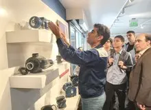 بازدید دانش آموزان مجتمع بین الملل و تطبیقی از کارخانه الکتروژن از بزرگترین کارخانه های صنعتی بخش خصوصی کشور