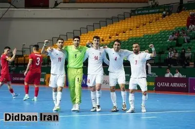 فوتسال ایران راهی جام جهانی شد