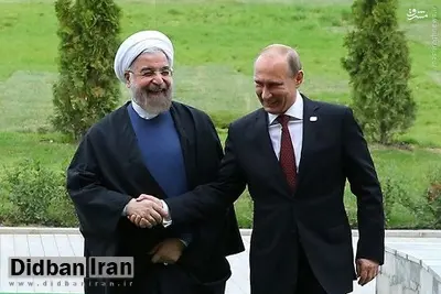روحانی به پوتین: پیروزی شما در انتخابات موجب مسرت گردید
