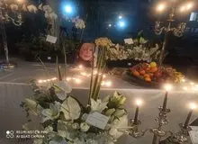 حضور هنرمندان در منزل بیتا فرهی
