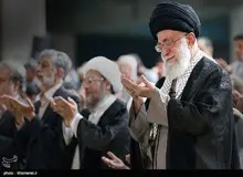 اقامه نماز عید فطر به امامت رهبر انقلاب