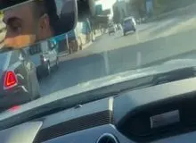 تصادف رولزرویس معروف تهران با پراید وانت+فیلم