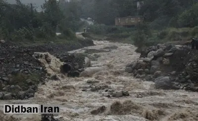 احتمال طغیان رودخانه ها در گیلان