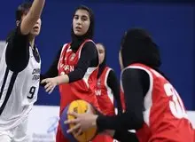 دختران بسکتبال ایران به یک‌چهارم صعود کردند