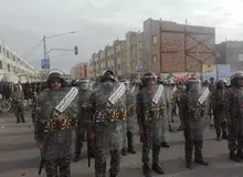 نخستین رزمایش امنیتی نیروی انتظامی و سپاه خراسان جنوبی برگزار شد