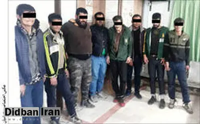 جزییات دستگیری ۸ عضو باند‌سرقت‌ در «پاتوق‌سیاه» در مشهد 