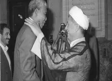 ۲۴ سال پیش در چنین روزی آیت الله هاشمی برای نلسون ماندلا به خواستگاری رفت!