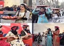 گزارش تصویری دیده بان ایران از جشنواره شکر گزاری انار اورامان کرمانشاه در تهران 