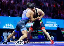 ناکامی عبدولی در کسب مدال برنز کشتی فرنگی جهانی زاگرب