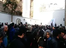 مراسم تشییع پیکر مرحوم «حسن جوهرچی» آغاز شد

