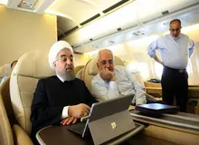 جنگ طلبان دست به کار شدند/  روحانی، ظریف و حسام الدین آشنا در لباس زندان!/ تصویر