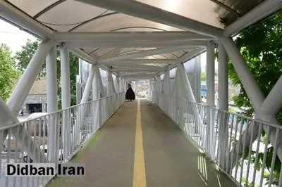 نصب آسانسور ویژه معلولین در پل های عابر پیاده تهران