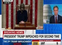 مجلس نمایندگان به استیضاح دونالد ترامپ رای داد
