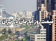 آخرین قیمت آپارتمان ۵۰ تا ۷۵متر در مناطق مختلف تهران +جدول قیمت 