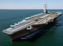 آمریکا ناو هواپیما بر جرالد فورد را به شرق مدیترانه ارسال می کند