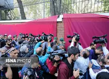 مراسم رونمایی از دیوار نگاره‌های سفارت سابق آمریکا در تهران
