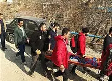 نجات مرد میانسال پس از ۸ ساعت عملیات نفس‌گیر در ارتفاعات صعب‌العبور جزیمق