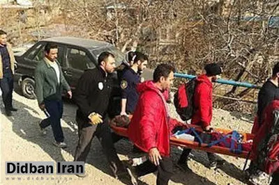 نجات مرد میانسال پس از ۸ ساعت عملیات نفسگیر در ارتفاعات صعبالعبور جزیمق