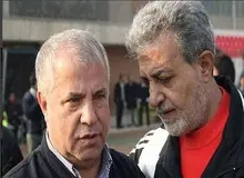 پروین و پیشکسوتان پرسپولیس بر سر مزار زرین نام