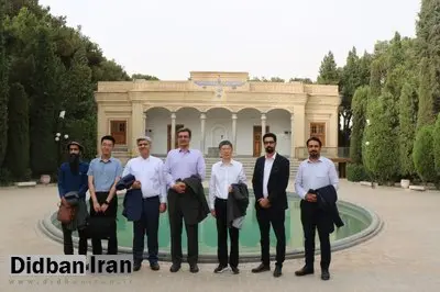 بازدید سفیر چین از آتشکده یزد