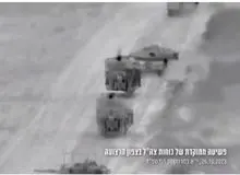 عملیات محدود واحد‌های زرهی به همراه سربازان پیاده نظام ارتش اسرائیل در شمال غزه+فیلم